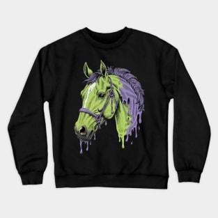 Horse head Crewneck Sweatshirt